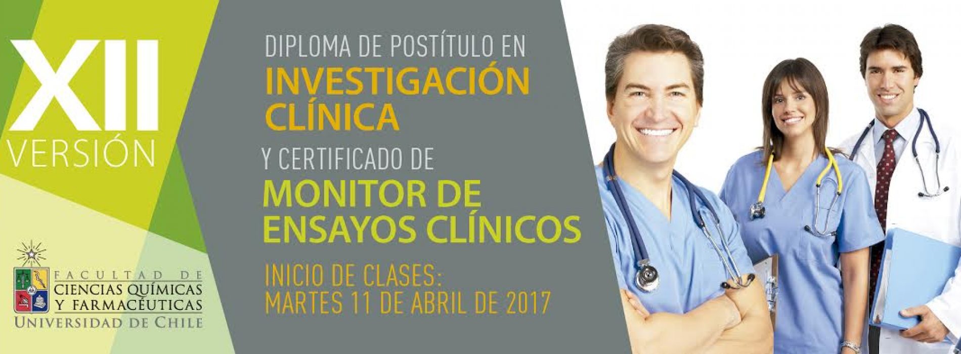 Resultado de imagen para diplomado investigacion clinica universidad de chile