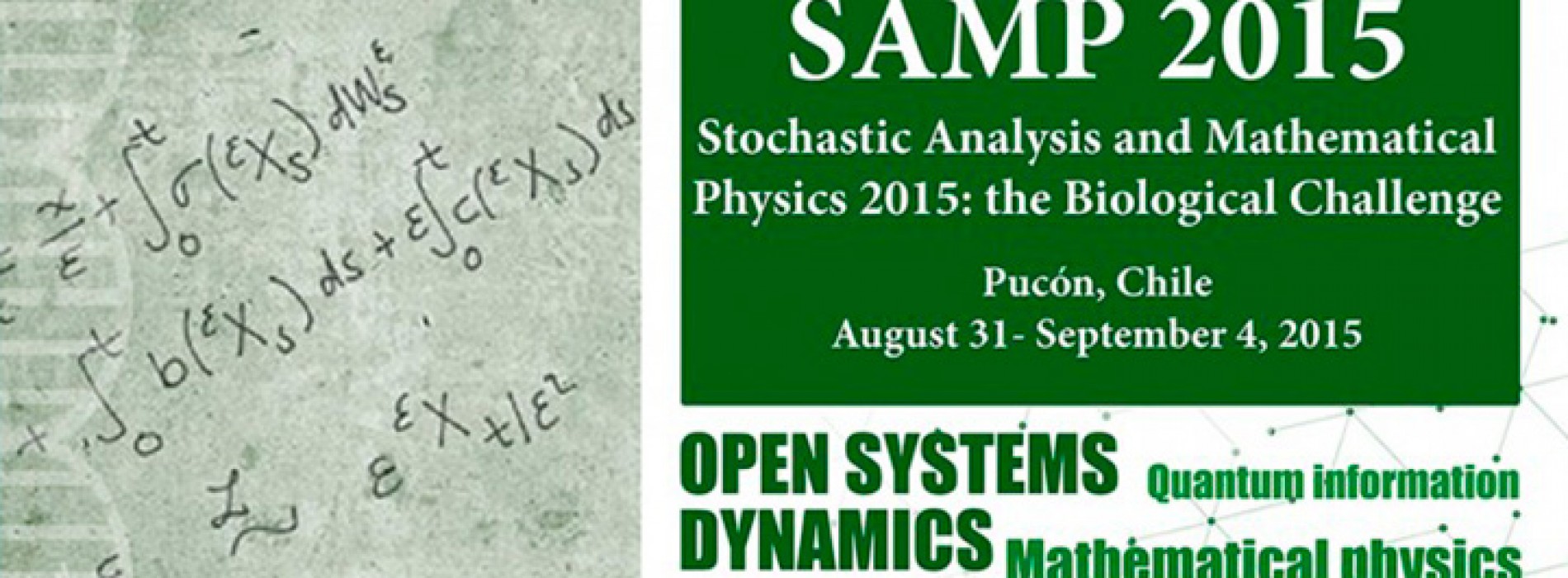 SAMP Stochastic Analysis and Mathematical Physics 2015