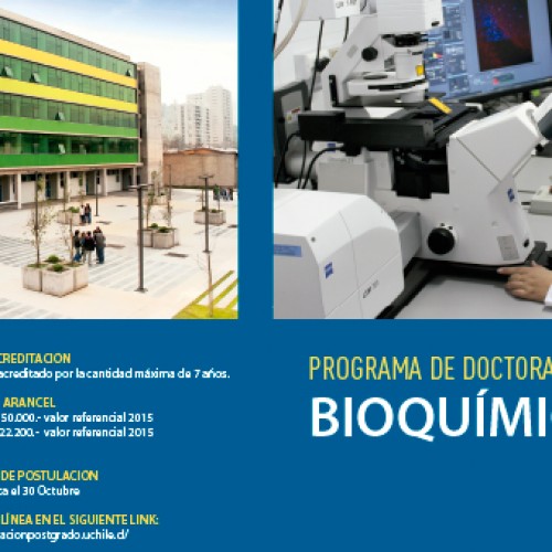 Postulación al Doctorado en Bioquímica