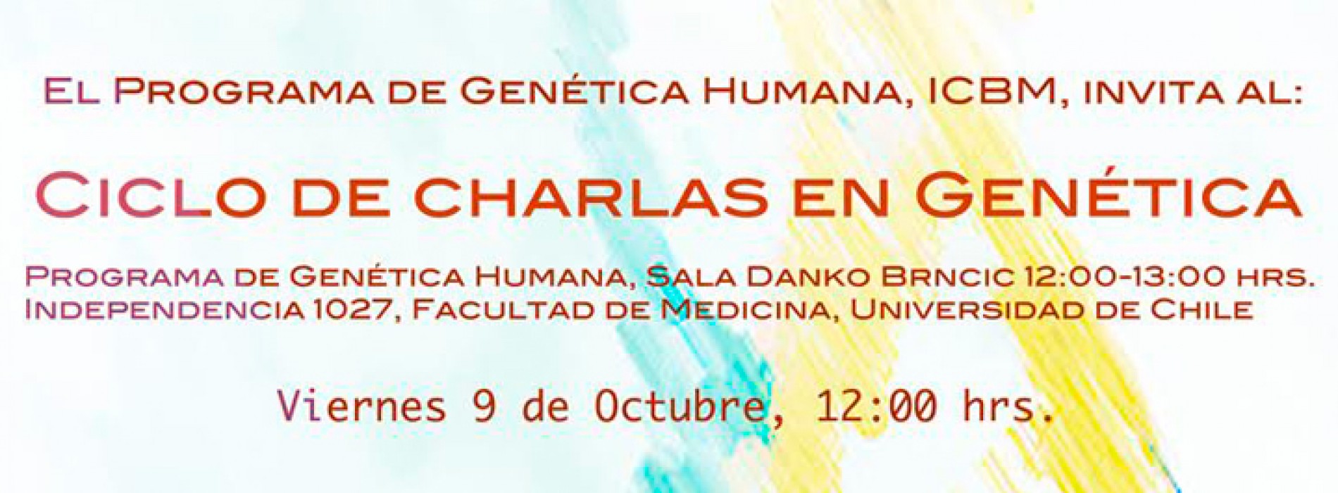 Cycle of conferences on genetics