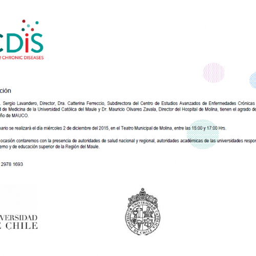 Recordatorio] Invitación a Seminario de Avance 1º Año MAUCO