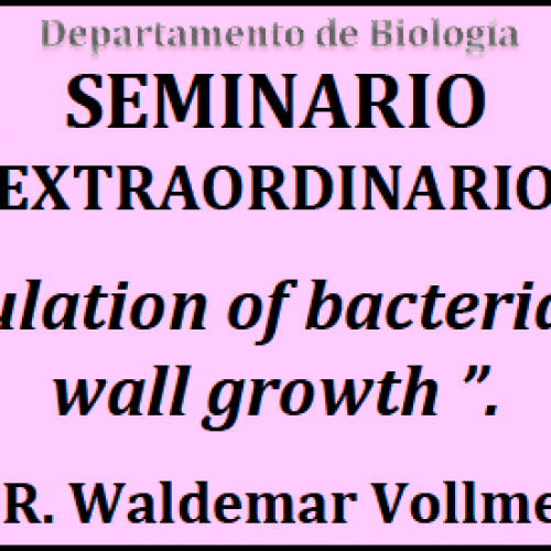 Seminario EXTRAORDINARIO Departamental Biología