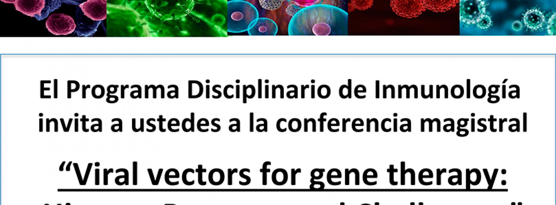 Invitación Charla Prof. Guangping Gao