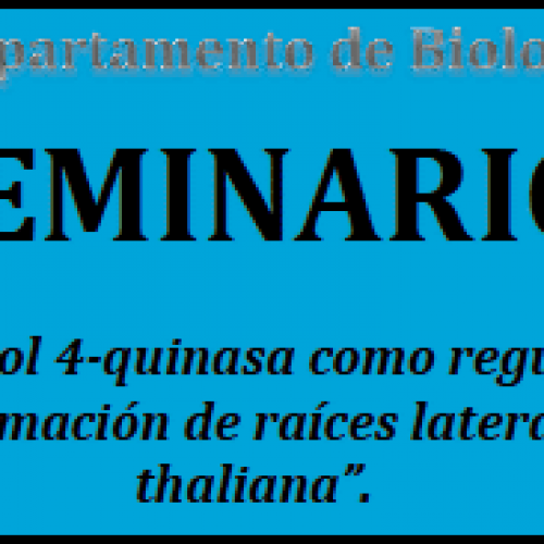 Seminario Departamental Biología Doctorado