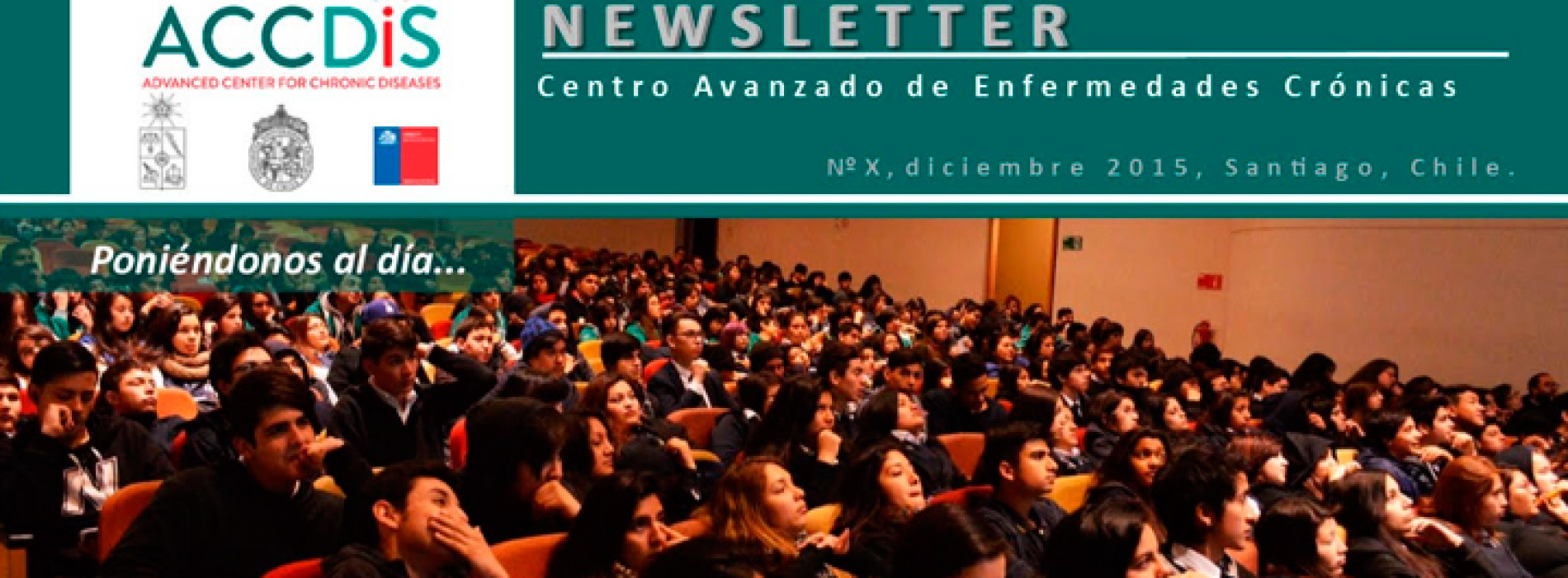 Newsletter ACCDiS, Nº X diciembre 2015