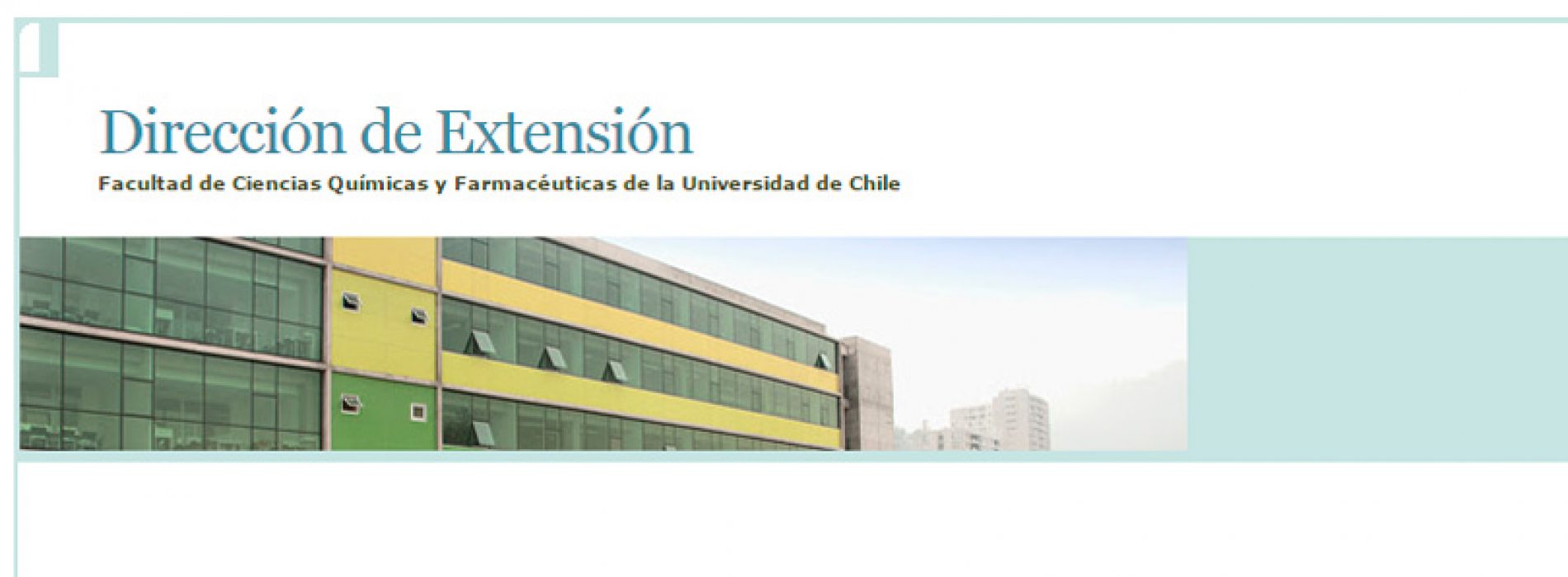 Charlas 72 aniversario Facultad de Ciencias Químicas y Farmacéuticas de la Universidad de Chile