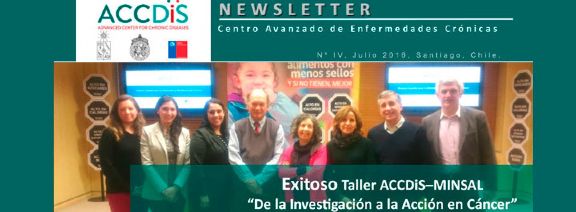 Newsletter IV Julio 2016