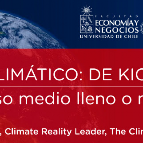 Invitación charla «Cambio Climático: de Kioto a Paris ¿Está el vaso medio lleno o medio vacío?»
