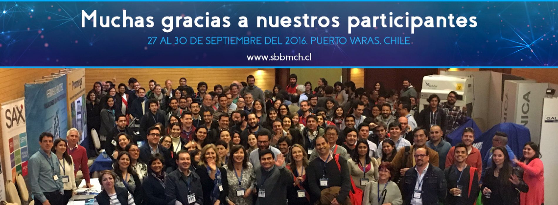 Agradecimientos XXXVIII Reunión Anual Sociedad de Bioquímica y Biología Molecular de Chile
