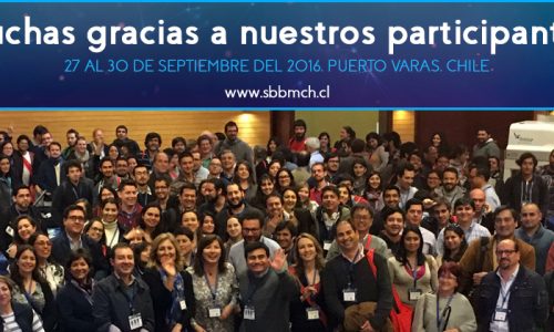 Excelente congreso de la Sociedad de Bioquímica y Biología Molecular de Chile 2016