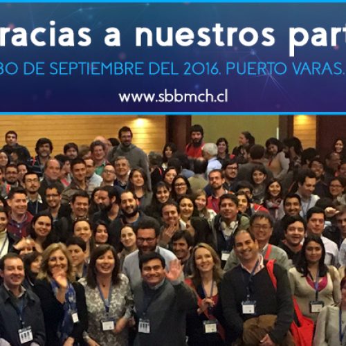 Excelente congreso de la Sociedad de Bioquímica y Biología Molecular de Chile 2016