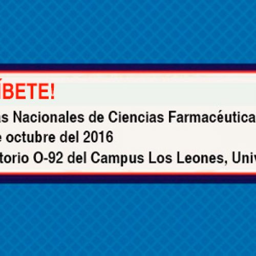 ¡¡INSCRÍBETE en nuestras II Jornadas de Ciencias Farmacéuticas y Bioquímicas!!