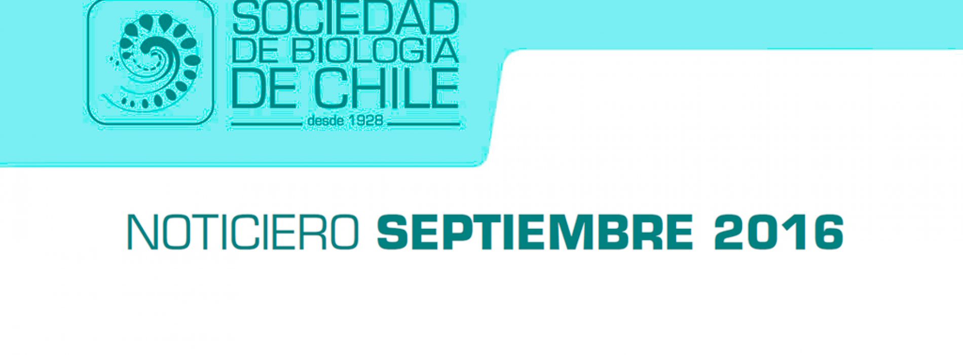 Noticiero Septiembre 2016. Sociedad de Biología de Chile