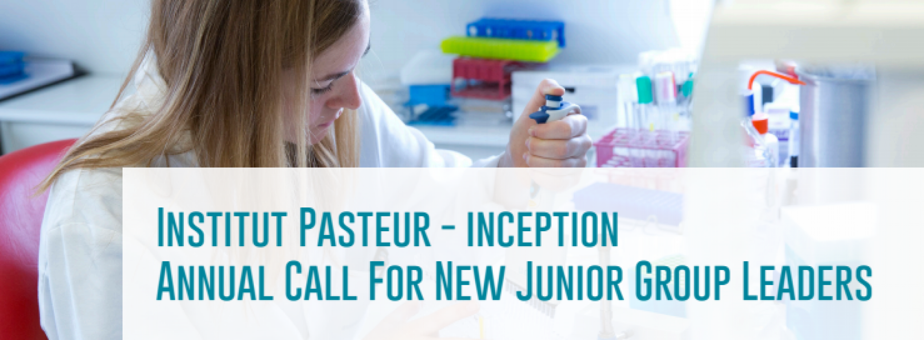 Junior groups in systems biology, bioinformatics and machine learning at Institut Pasteur, Paris, France