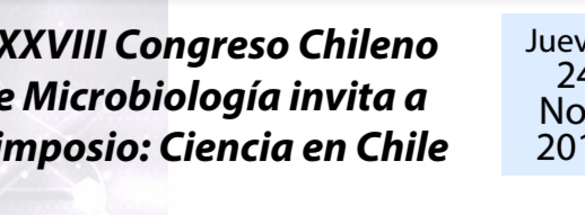 SOMICH: Simposio: Ciencia en Chile, Con miras a un nuevo Ministerio de Ciencia y Tecnología