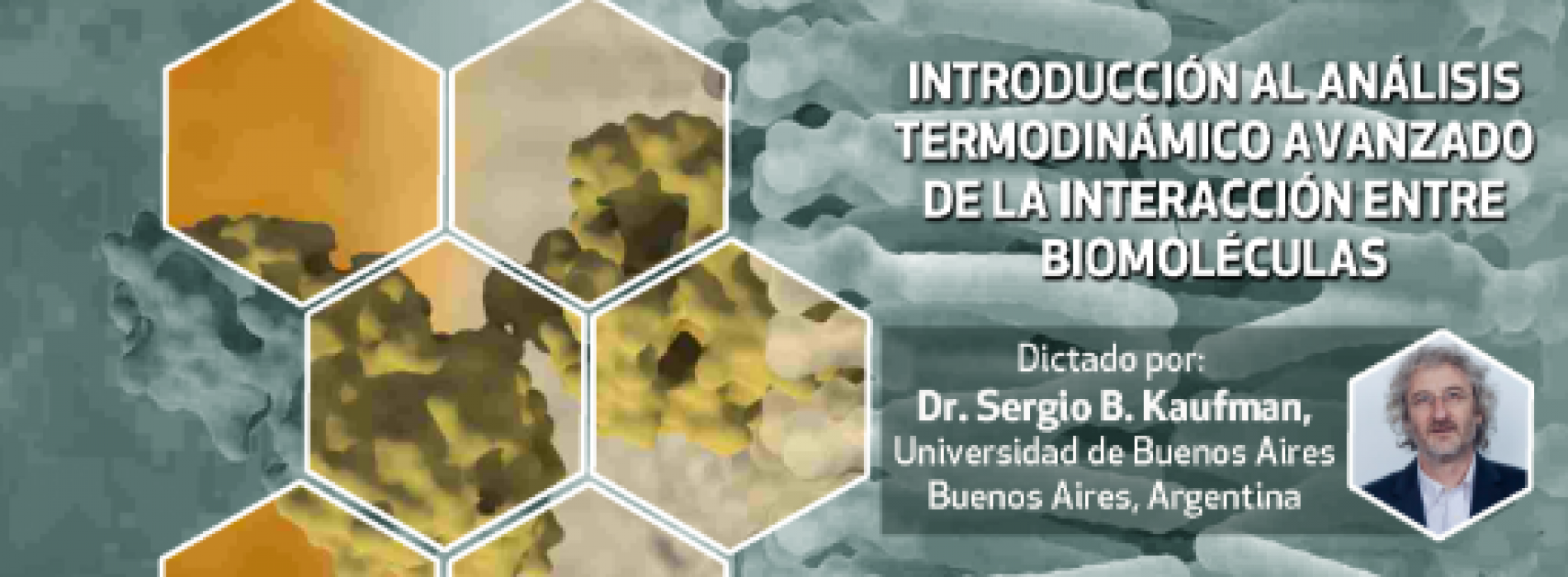 COURSE INTRODUCTION TO THERMODYNAMIC ANALYSIS ADVANCED INTERACTION BETWEEN BIOMOLECULES