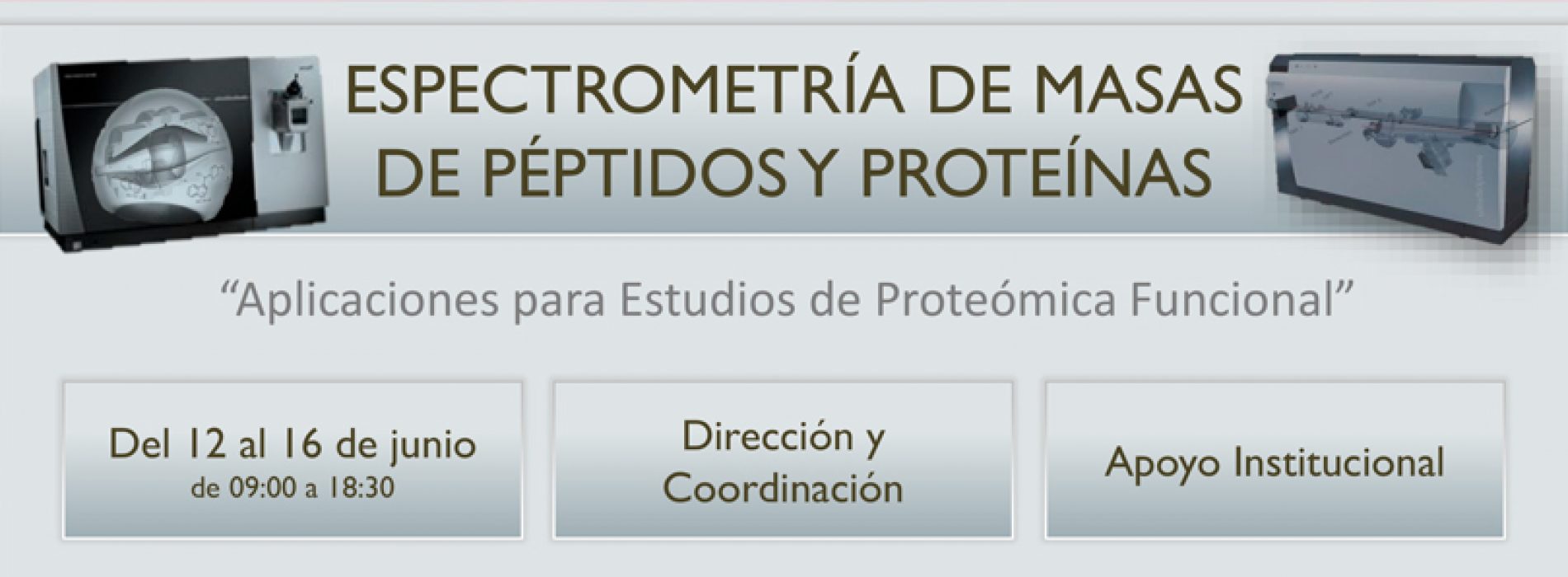 Proteomics course - June 2017 silver