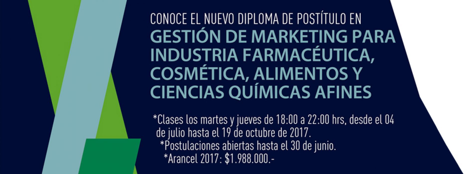 Meet the Diploma in Marketing Management for the Faculty Cs chemical industries and pharmaceutical UChile