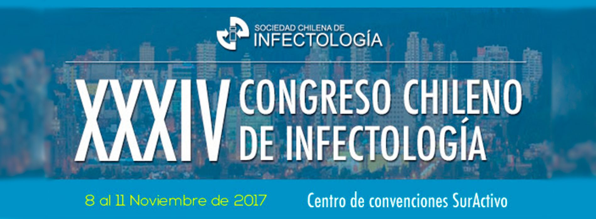 Invitation XXXIV Congress Chilean of infectious diseases