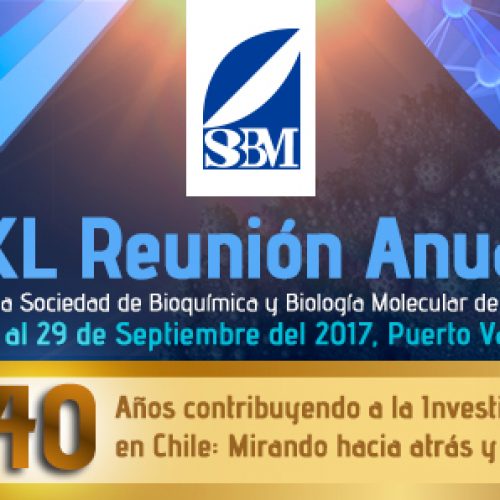 Teaser XL annual meeting of the society of Biochemistry and Molecular Biology, 26-29 September 2017, Puerto Varas