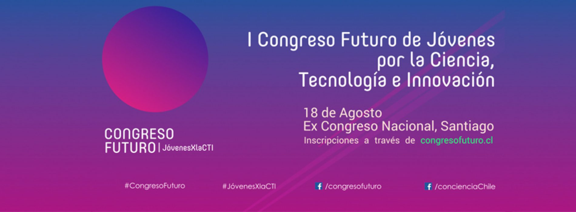 I Congreso Futuro de Jóvenes por la Ciencia, Tecnología e Innovación