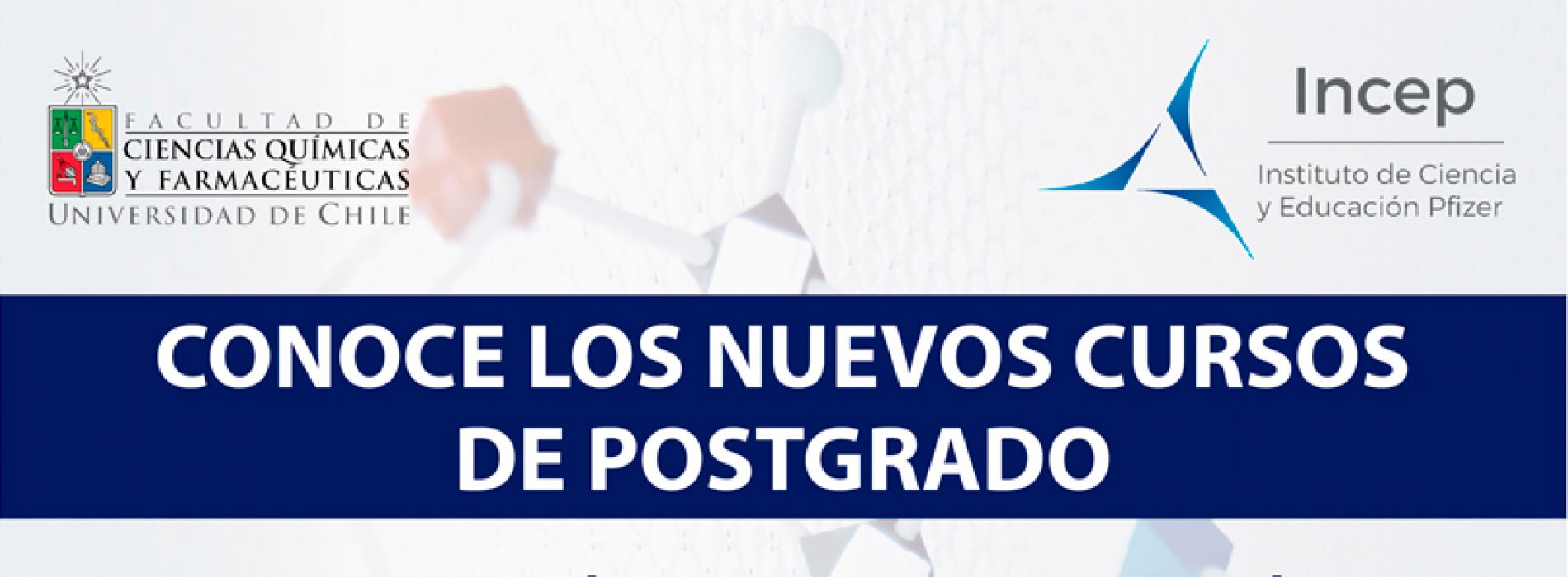 Meet the new postgraduate courses: Pharmacoeconomics / bioequivalence / pharmacovigilance / regulatory affairs