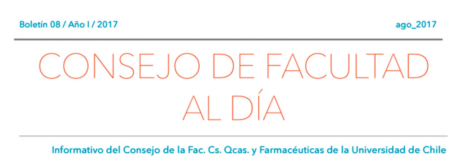 Boletín Nº8 Consejo de Facultad al Día