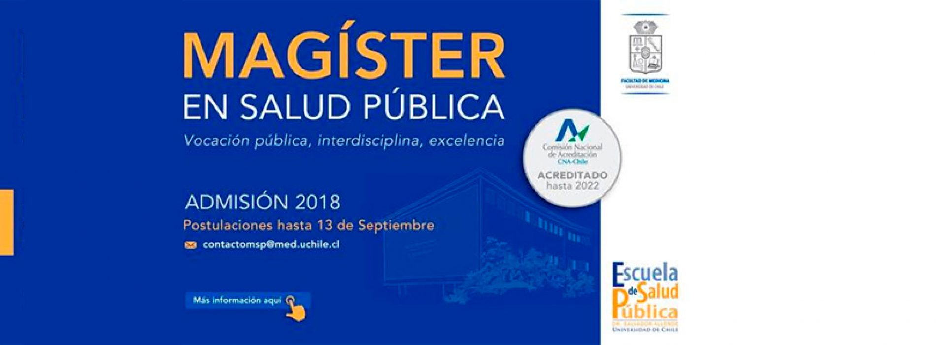 Postulaciones Magíster en Salud Pública