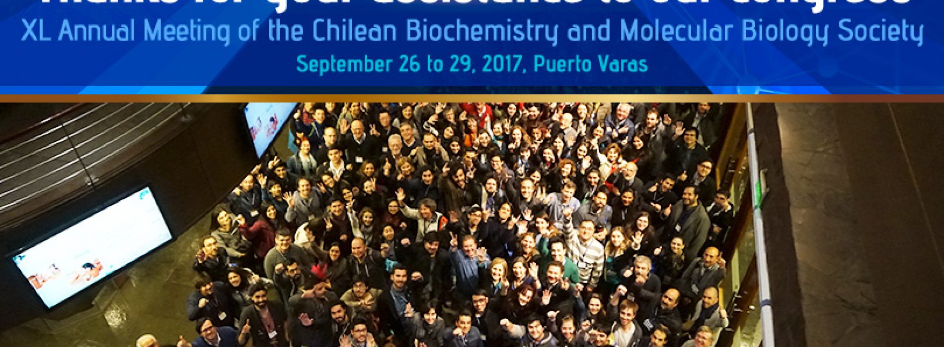 Thanks XL annual meeting of the society for Biochemistry and Molecular Biology 2017