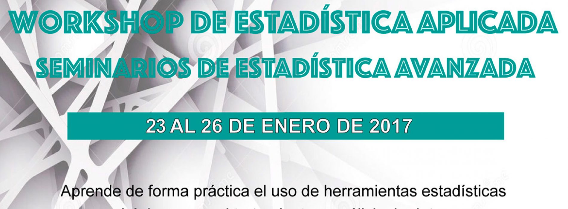 Statistics Workshop applied advanced statistics seminars