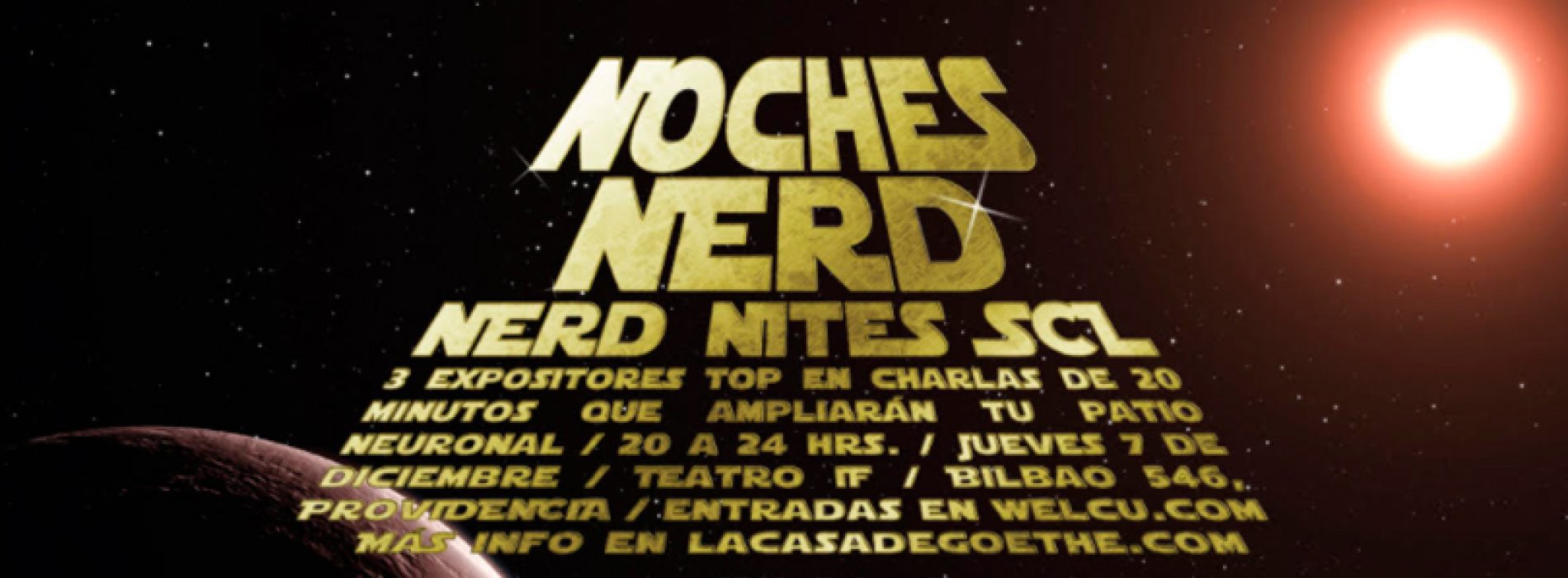 Noche Nerd 7 de Diciembre