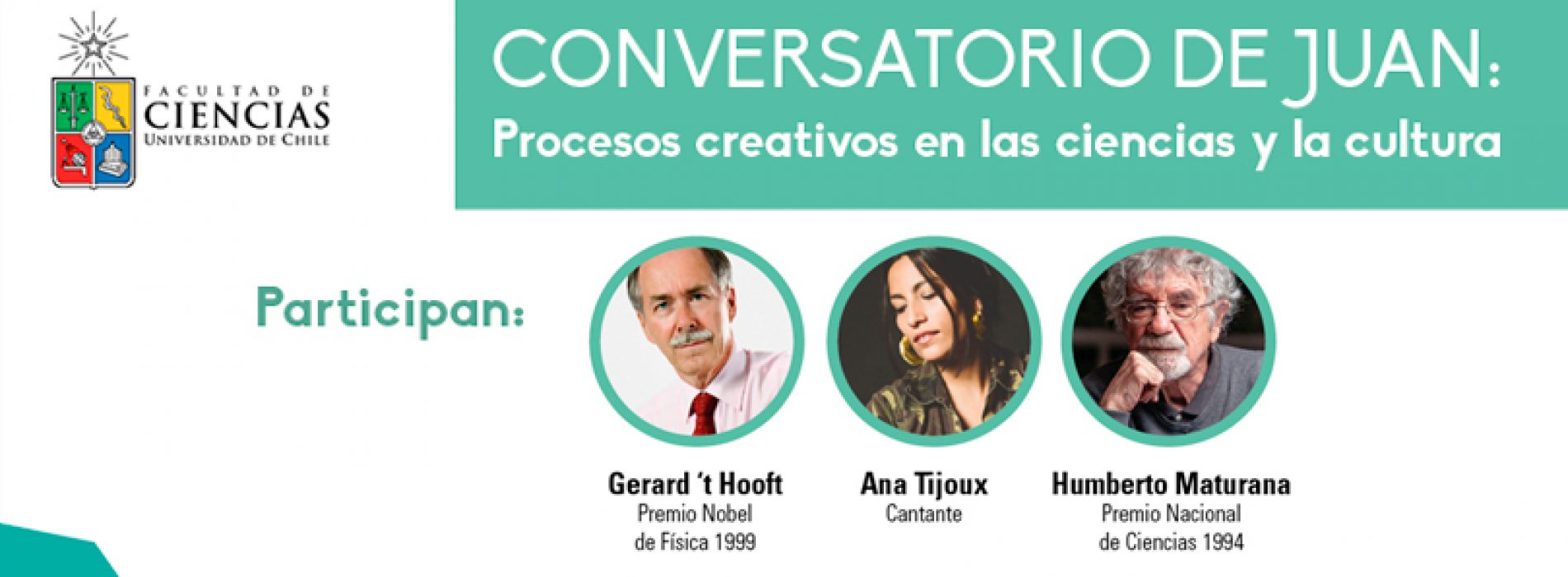 Premio Nobel de Física, Ana Tijoux y Humberto Maturana se unen en diálogo sobre ciencia, arte y creatividad