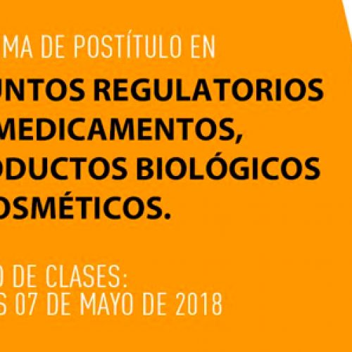 Postula al Diploma en Asuntos Regulatorios de la FCQyF de la Universidad de Chile