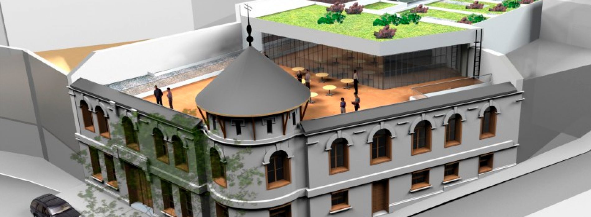 After a decade of paperwork they built first building of science in Valparaiso