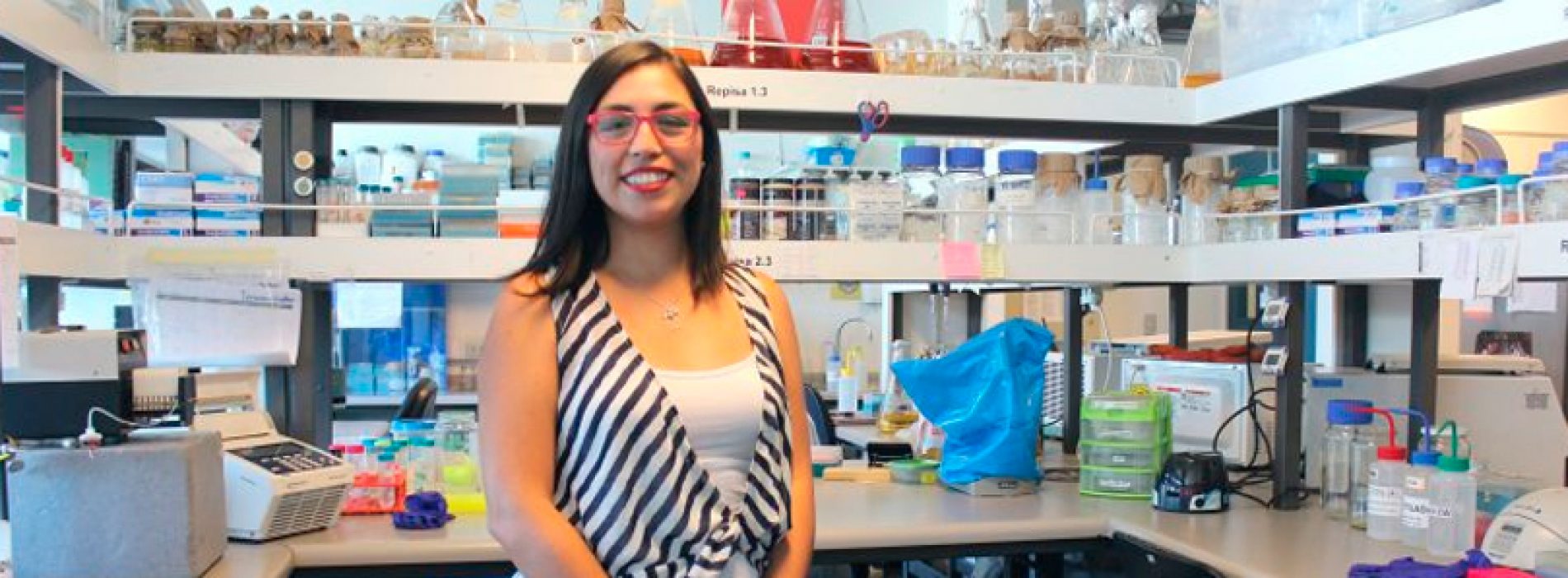 Francesca Burgos, Posdoctorada of Biochemistry, obtained prestigious PEW Fellowship for Latin American scholars in Biomedical Sciences