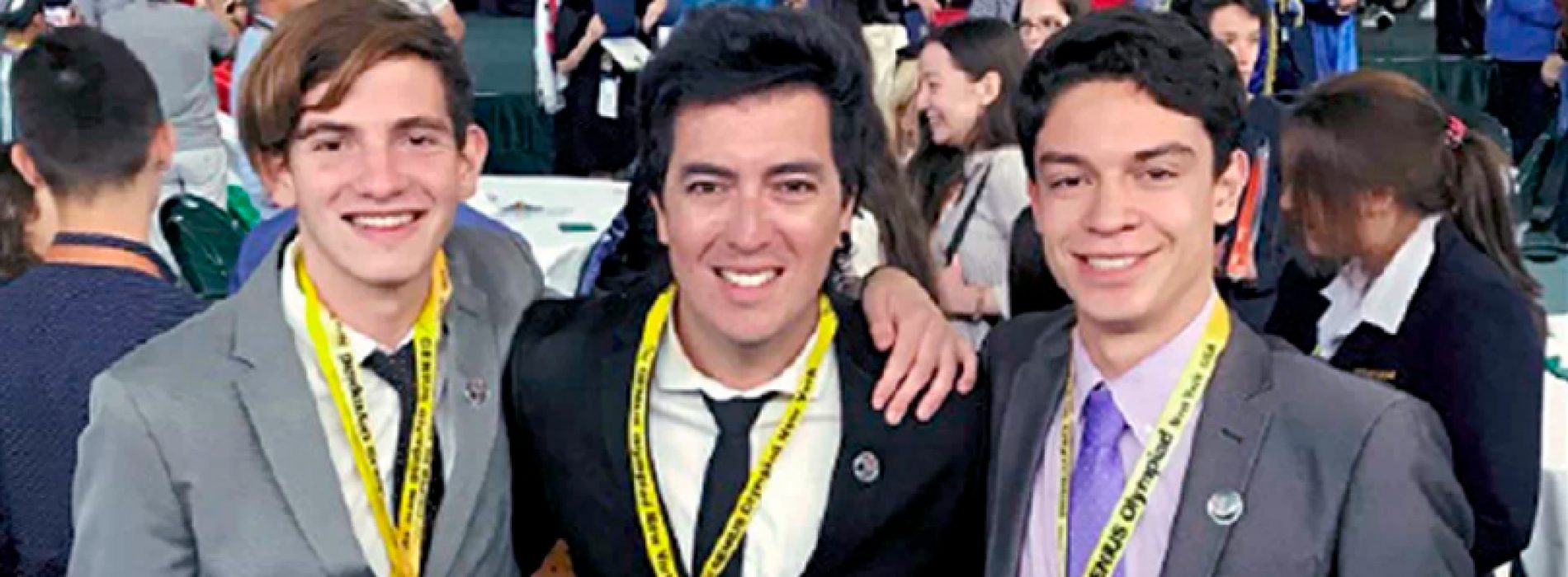 Chilean students won gold medal at the State University of New York