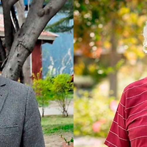 José Angel Rutllant and Sergio Lavandero joined as members of number in the Chilean Academy of Sciences