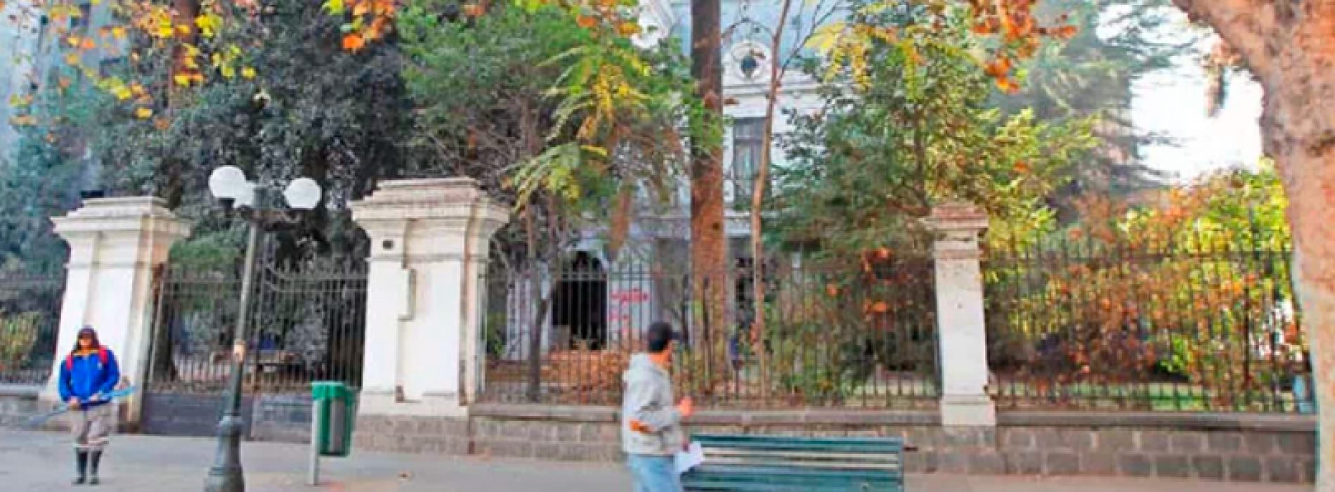 Controversy over eventual destruction of façade of the former Faculty of chemistry of the U. of Chile