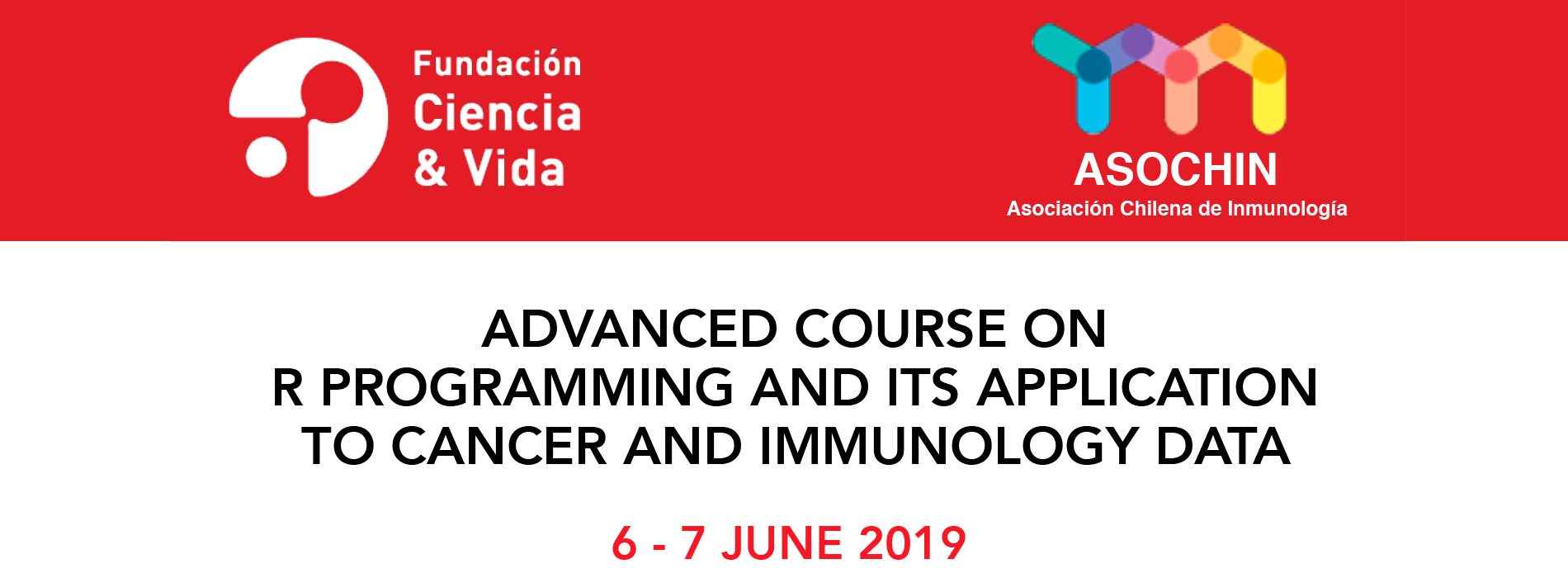 Curso “Advanced course on R programming and its application to cancer and immunology data”