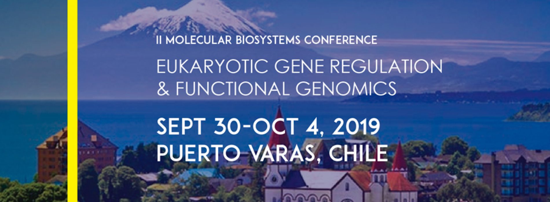 Only one week left to submit your abstract – Molecular Biosystems Conference on Eukaryotic Gene Regulation & Functional Genomics (Sept 30-Oct 4 2019)