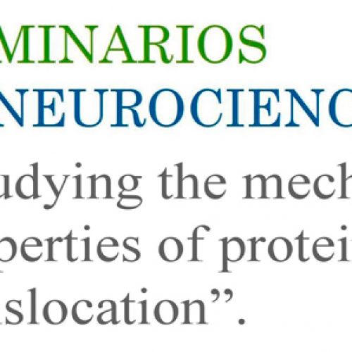 Seminarios de Neurociencia «Studying the mechanical properties of protein translocation»