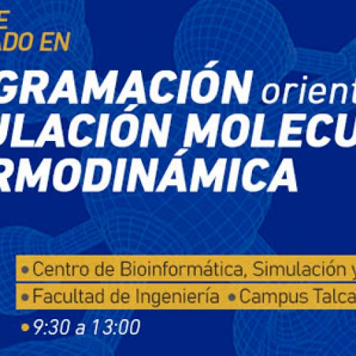 Curso “Programación aplicada a simulación molecular y termodinámica”