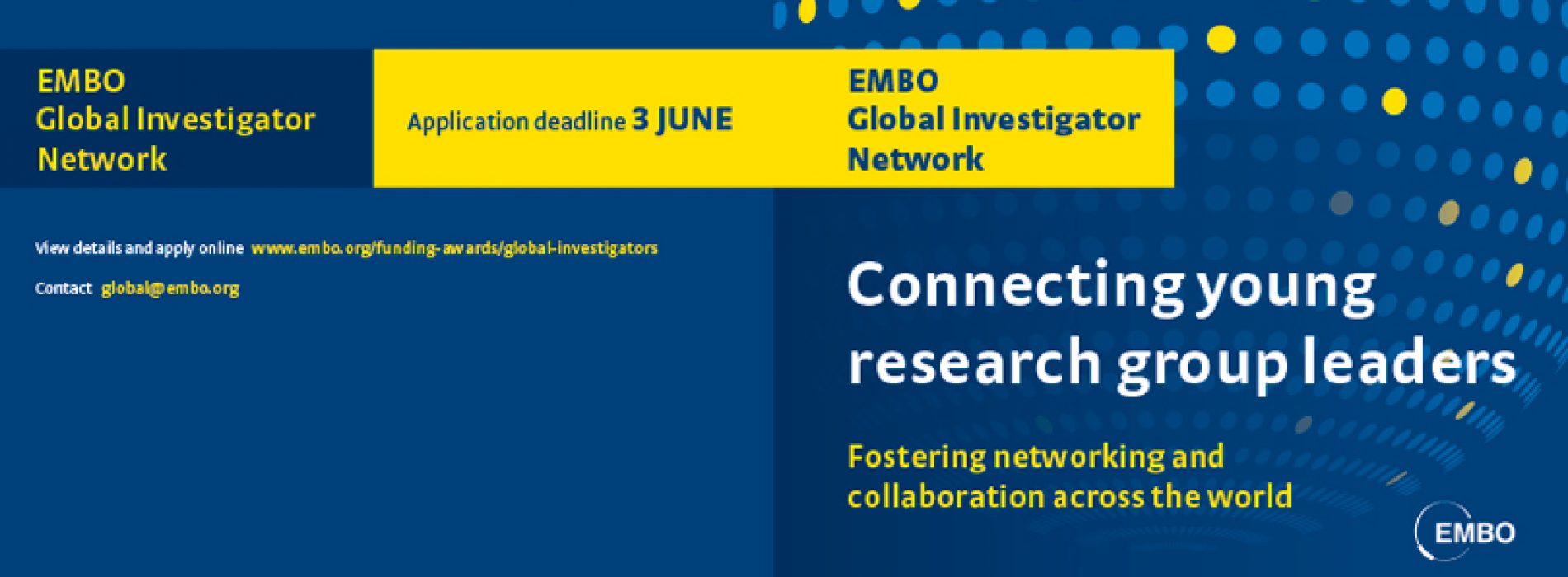 EMBO Global Investigator Network – Applications open!