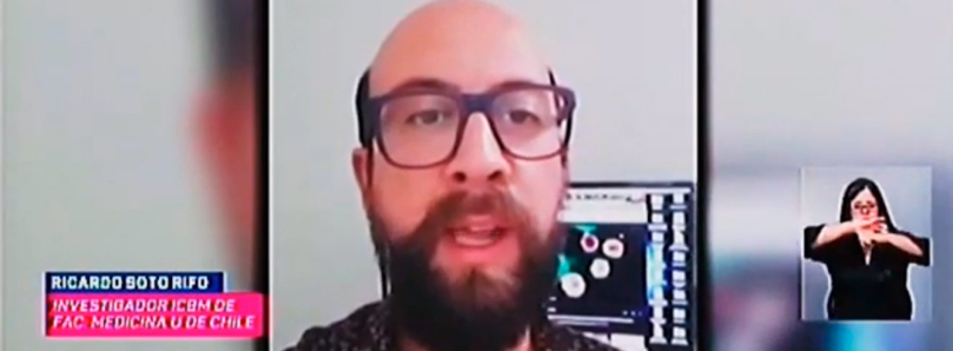 Reportajes Chilevisión noticias Coronavirus. Dr. Ricardo Soto Riffo