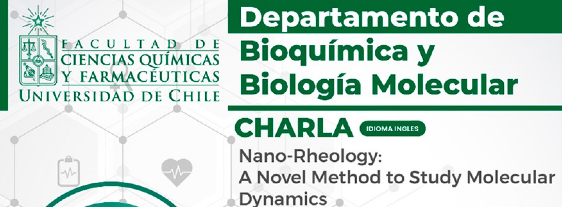 Charla: Nano-Rheology: a novel method to study molecular dynamics