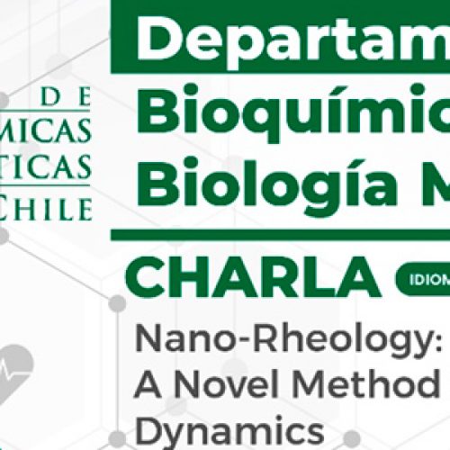 Charla: Nano-Rheology: a novel method to study molecular dynamics