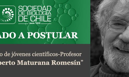 Llamado a postular “2do Simposio de jóvenes científicos-Profesor Dr. Humberto Maturana Romesín”