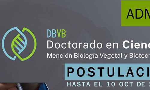Doctorado en Ciencias Mención Biología Vegetal y Biotecnología