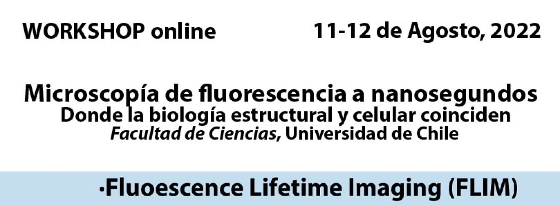 Workshop fluorescencia resuelta en el tiempo