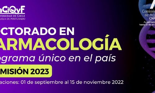 Doctorado en Farmacología, Universidad de Chile 2023